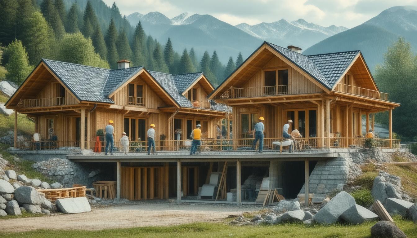 Les Chalets Écologiques en Construction : Une Solution Durable pour le Futur